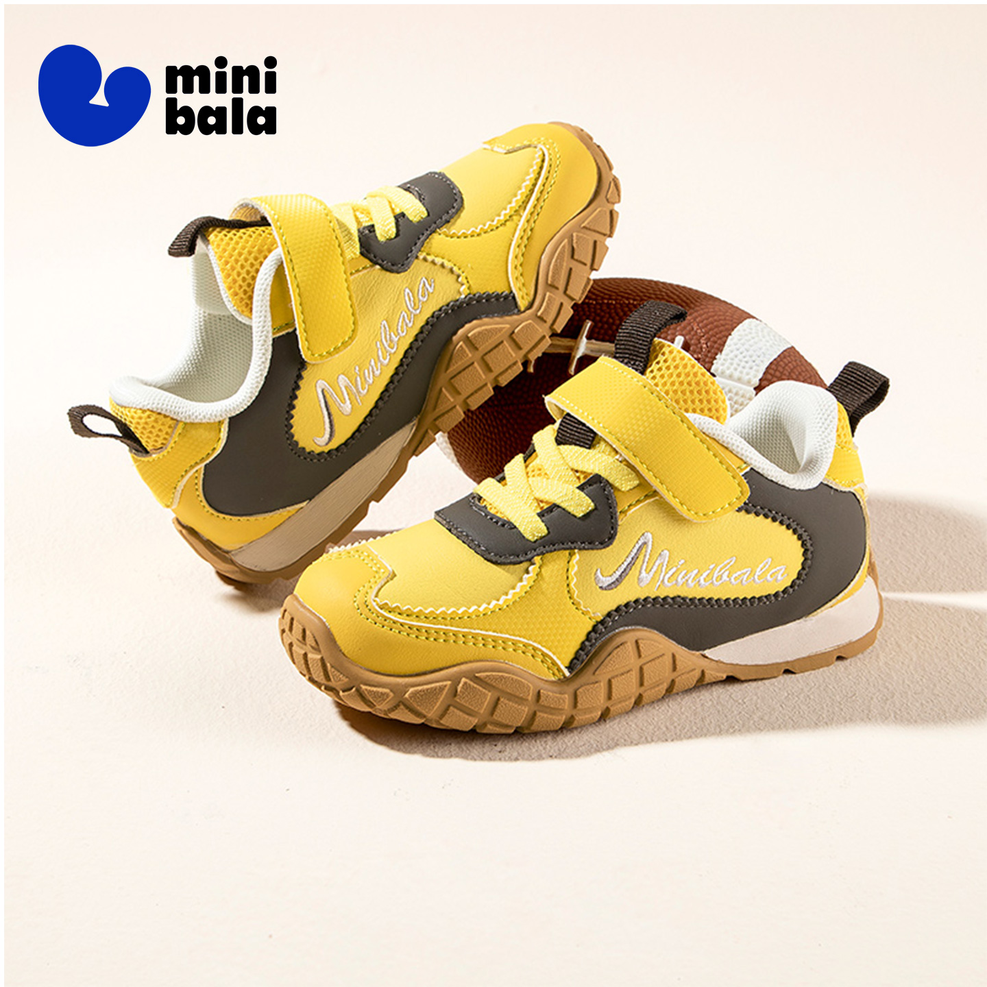 迷你巴拉巴拉童鞋春秋季男童软底防滑运动鞋小孩鞋子儿童百搭商品图