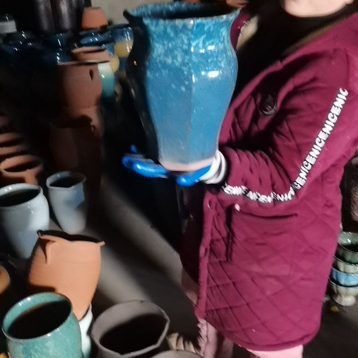 红陶口19高27瑕疵