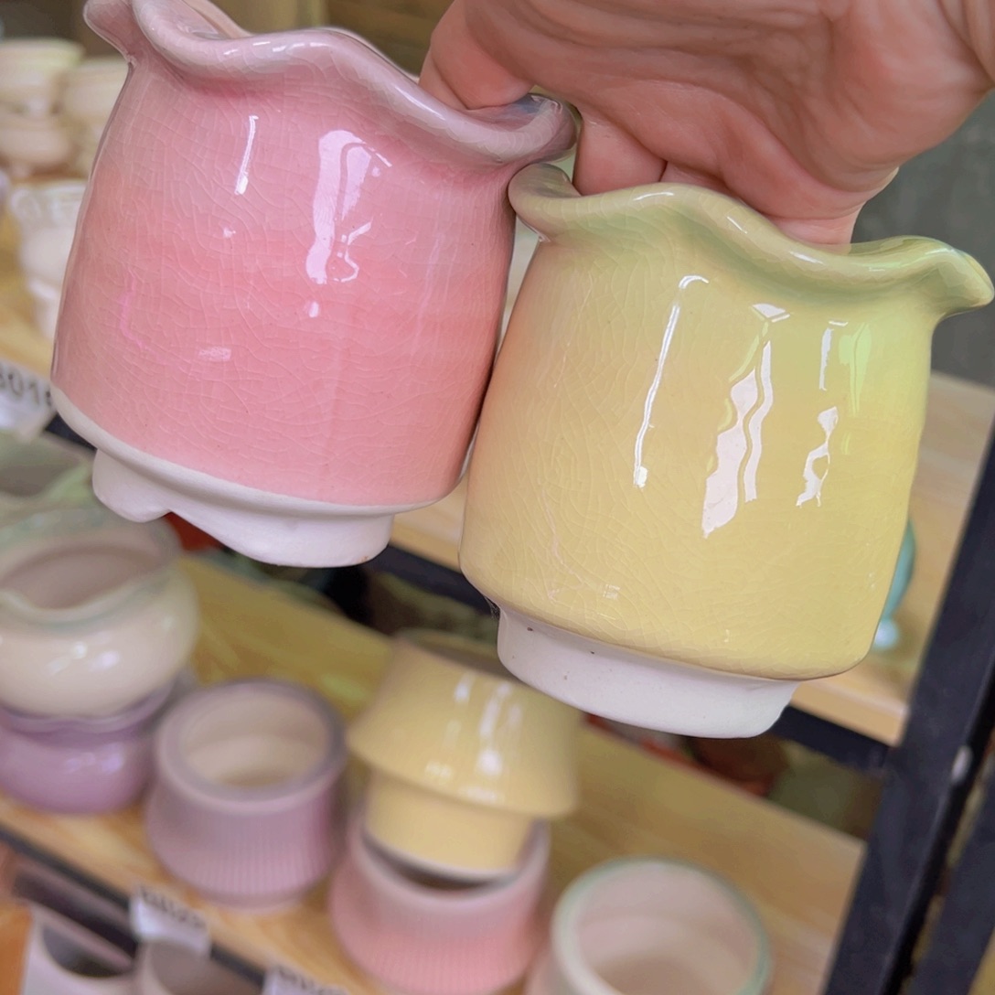 陶瓷花盆当场凑满12包邮