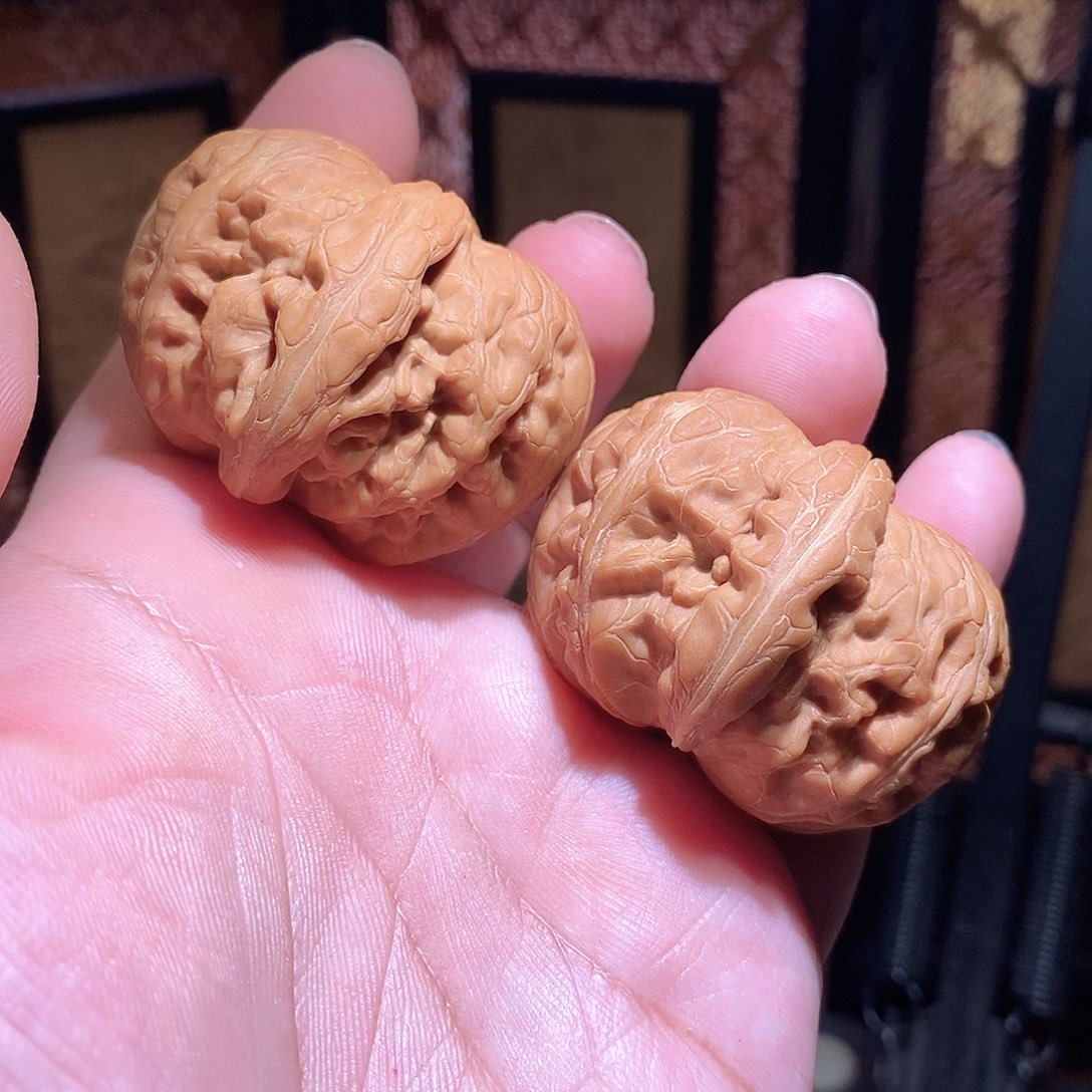 文玩核桃把件46元宝全品