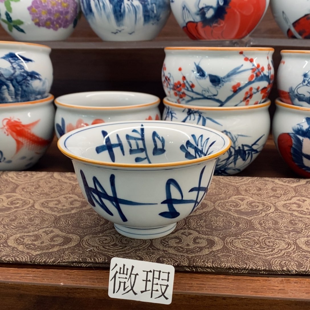 釉下彩手工绘制手工绘制