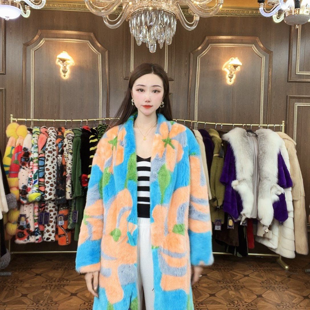 貂皮大衣时尚潮流