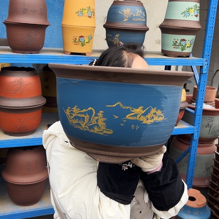 30蓝山水花盆花盆花盆花盆