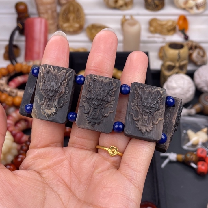 驼骨其他黑驴踢雕刻