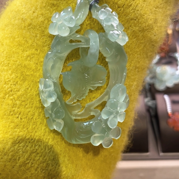 蛇纹石玉颈饰未镶嵌一****6