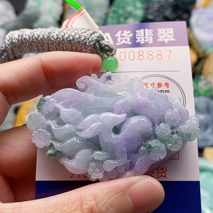 吊坠(不含链)未镶嵌翡翠王*师