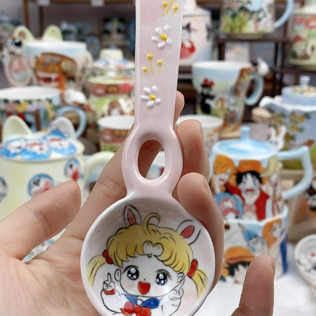 杯董董文创手绘陶瓷