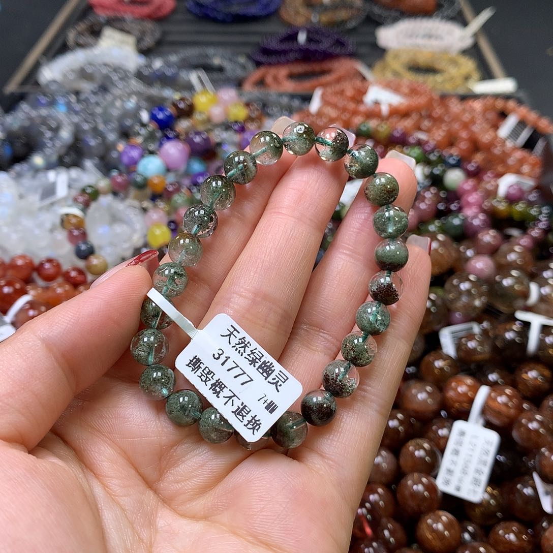 水晶手链未镶嵌，