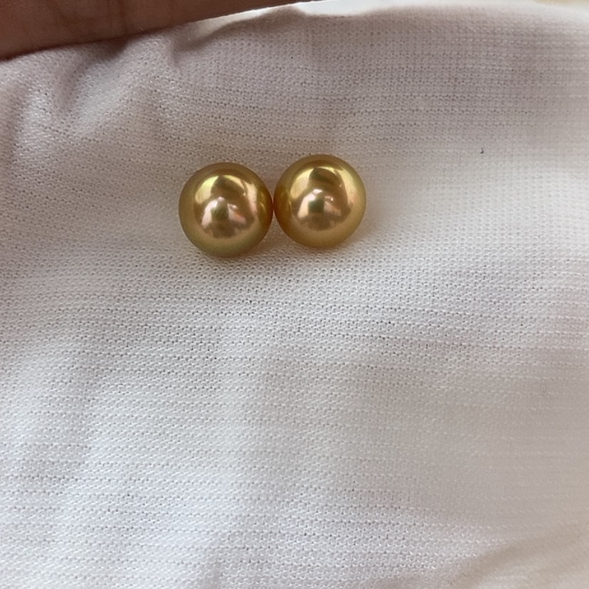 【闪购商品】未镶嵌耳饰海水珍珠淘***贝