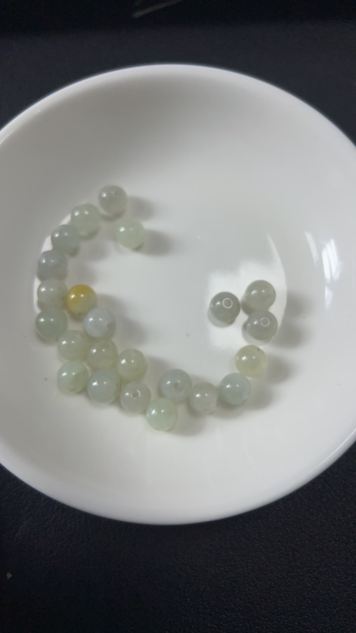 翡翠卡6➕mm30颗散珠多样性发货