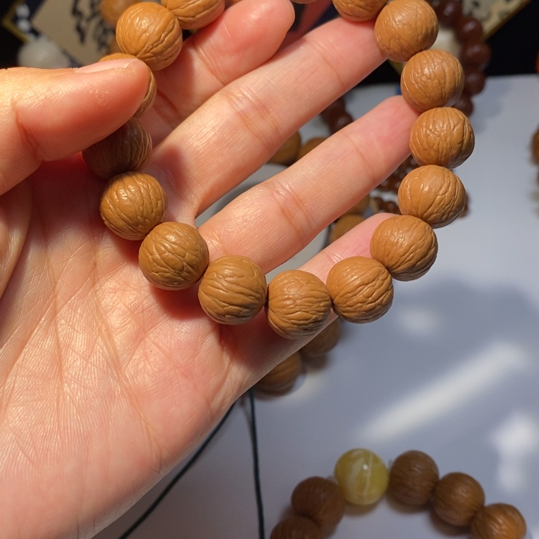 猴头核桃吊坠小*.猴头