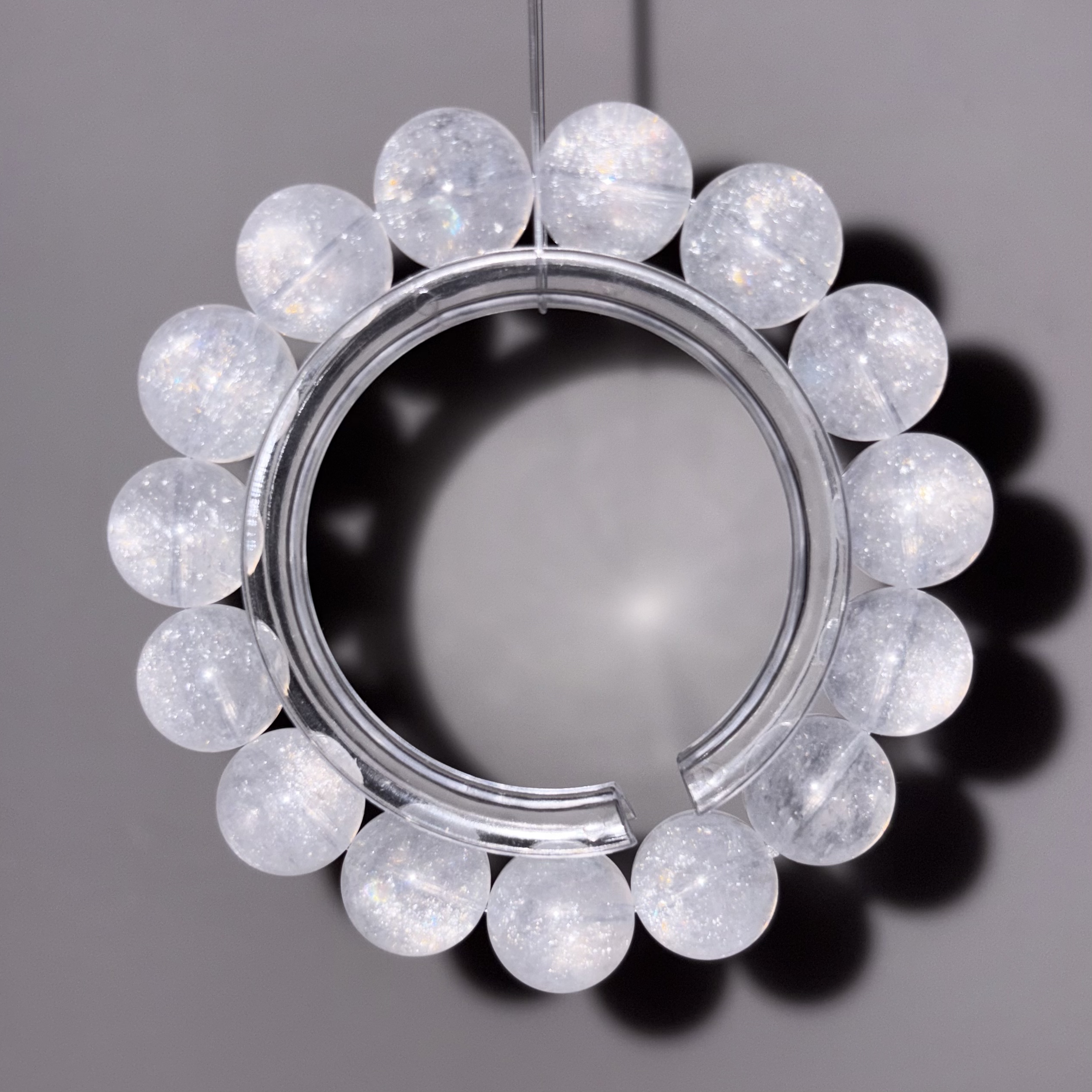 收藏级星空白草莓/稀有水晶