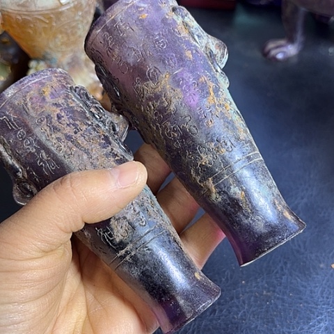 花***仔白玉菩提把件一个一个
