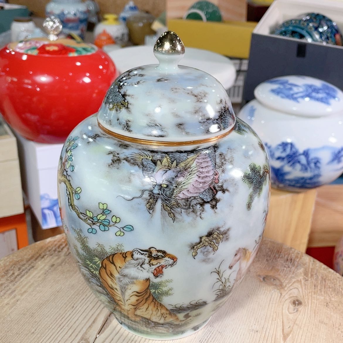 【闪购商品】罐陶瓷茶叶罐密封罐