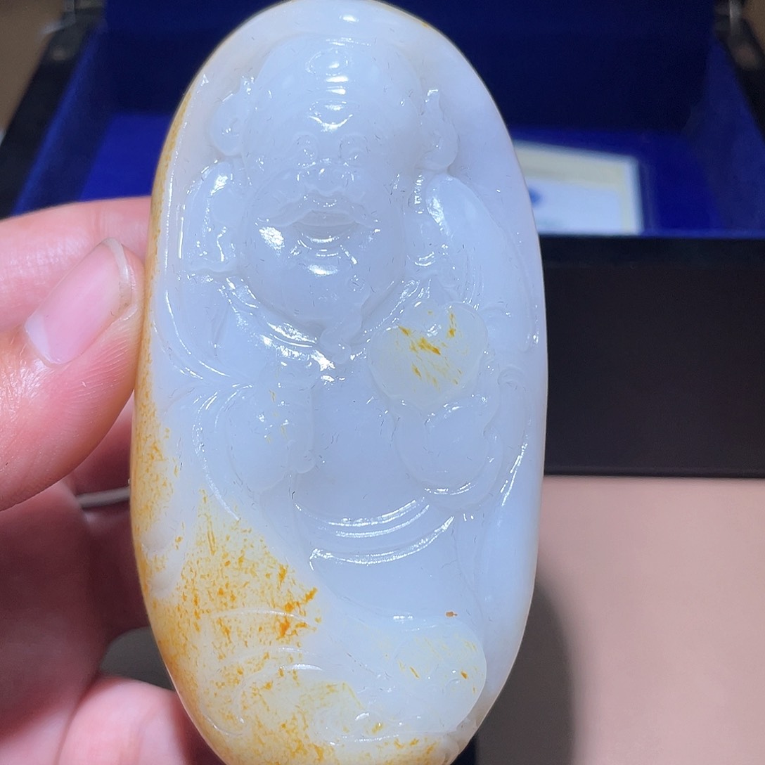 和田玉颈饰未镶嵌A7 