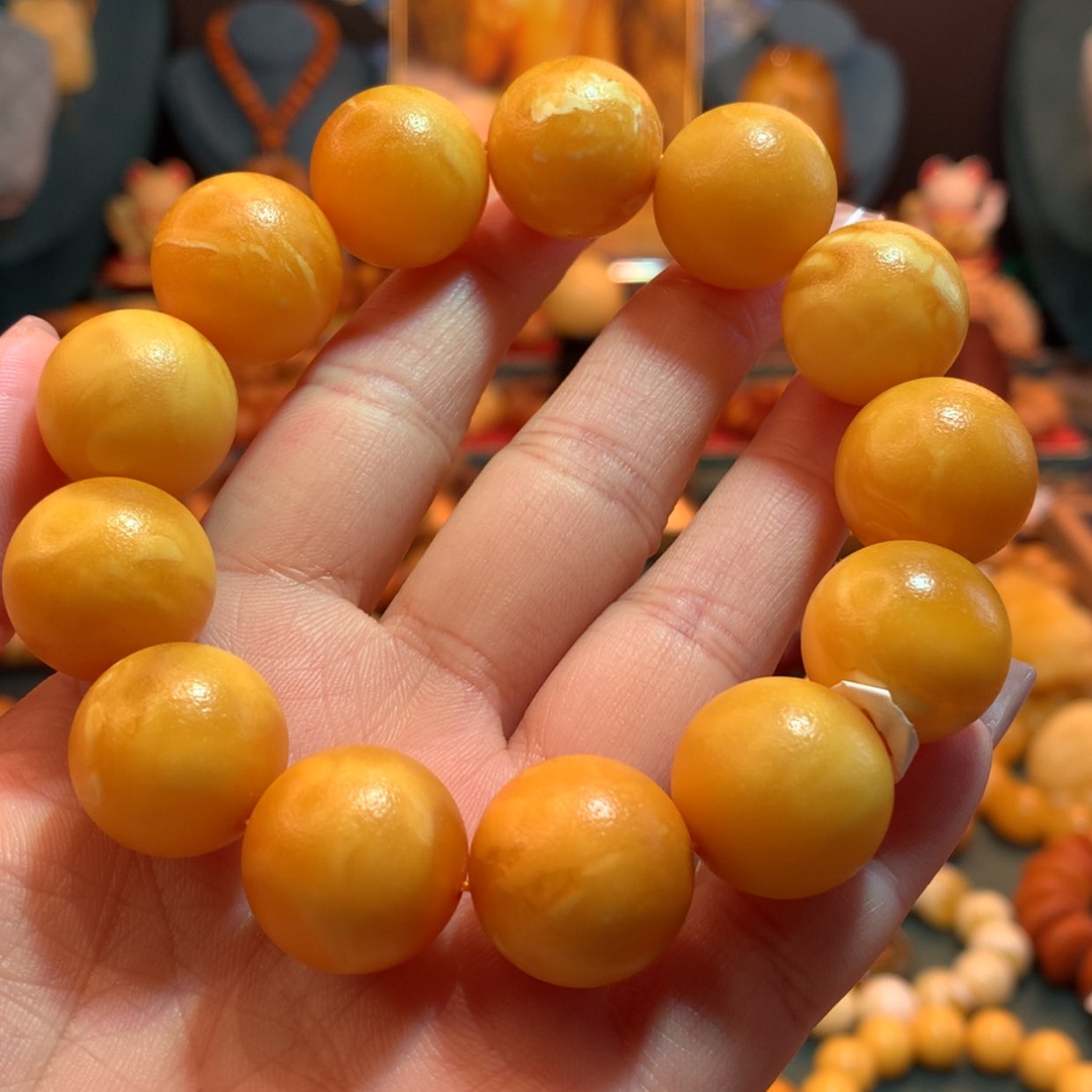 【闪购商品】未镶嵌蜜蜡手串蜜蜡手串