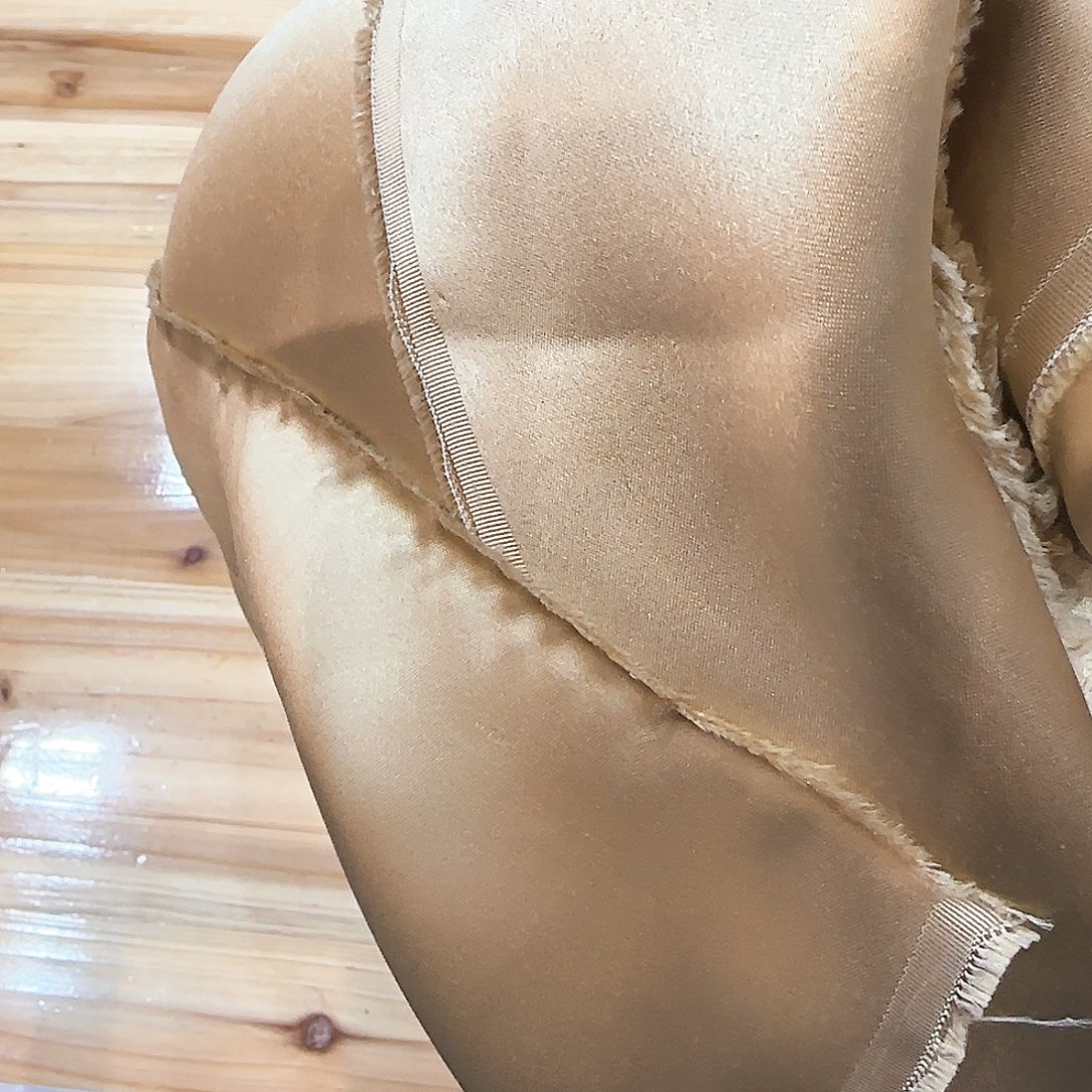 织绣萱*柜金色更重磅真丝孤品 70cm 门幅105