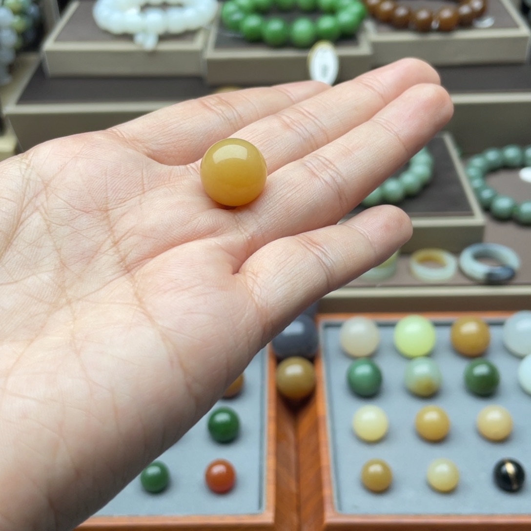 *****和田玉未镶嵌手链14