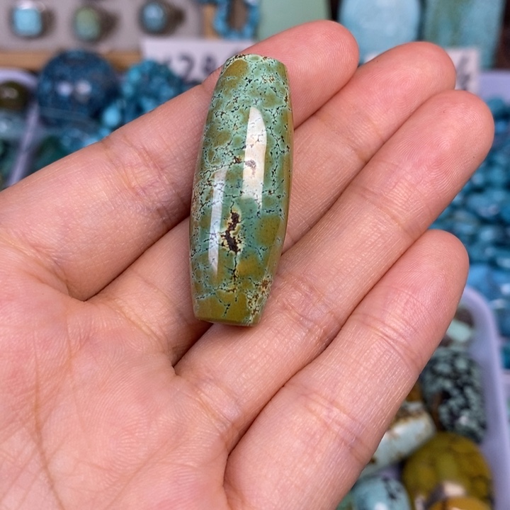 绿松石未镶嵌颈饰