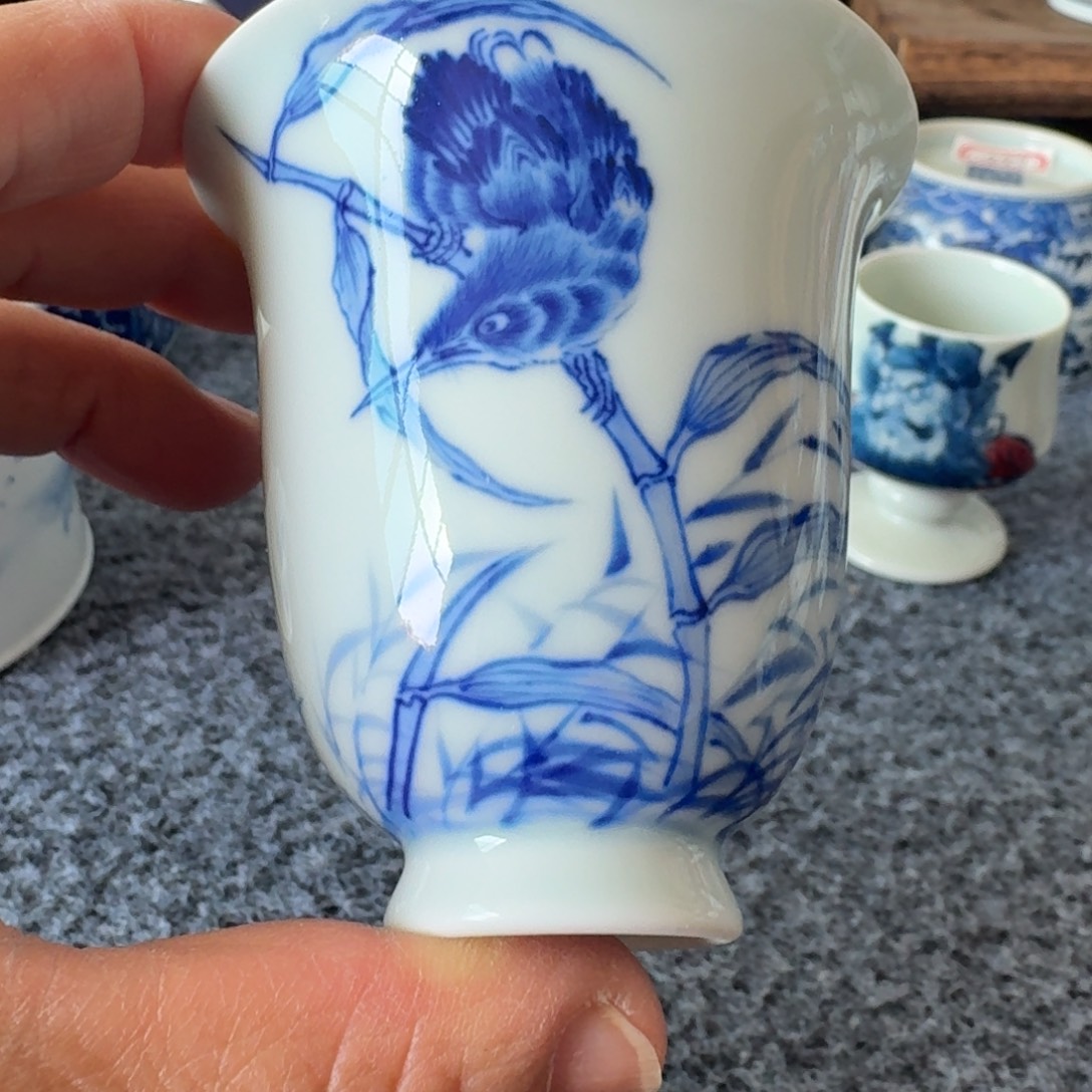 现代景德镇陶瓷手绘茶具