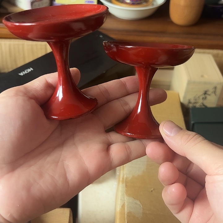 瓷片木台放杯子用的