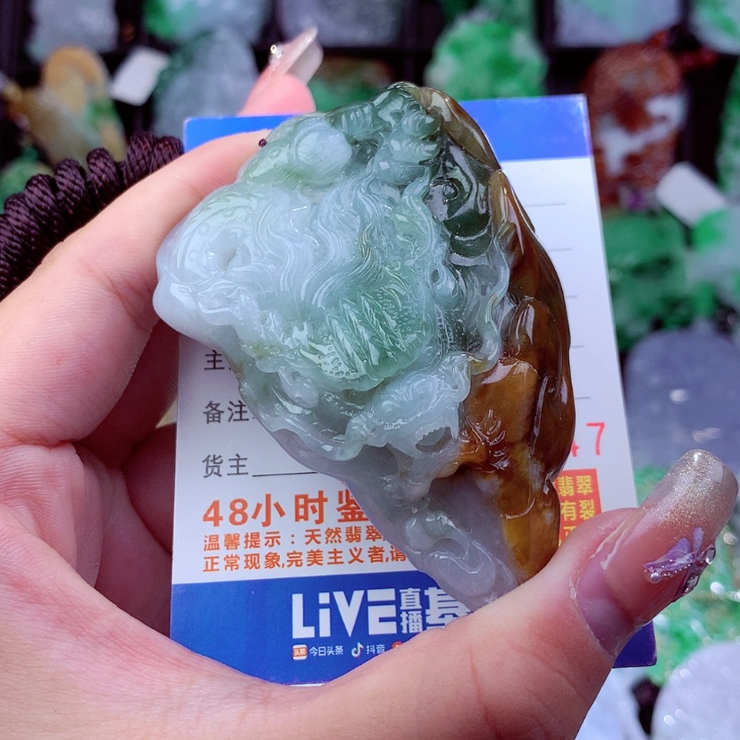 【闪购商品】翡翠颈饰未镶嵌挂件