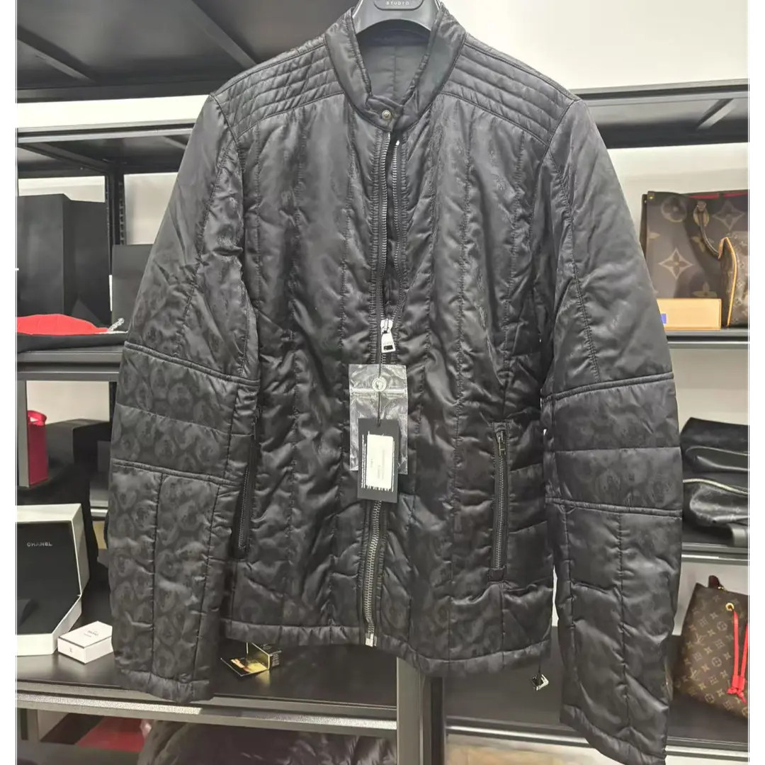 VERSACE/范思哲 【国现 专柜15200】男士黑色棉服 8052555927