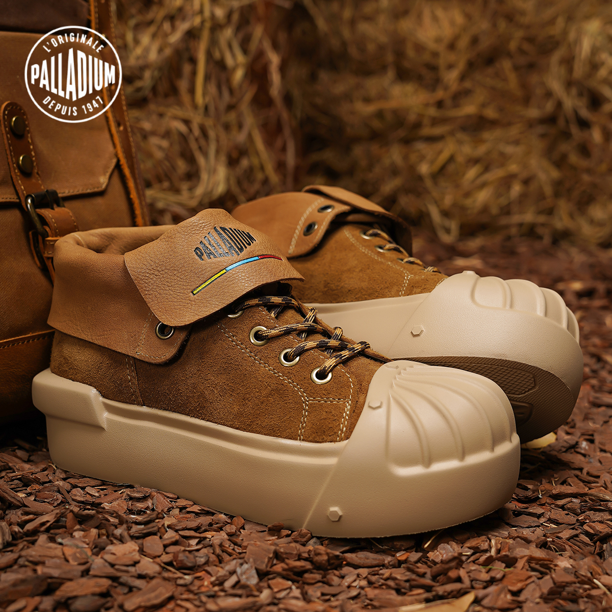 【PALLADIUM】帕拉丁设计师款-低帮包头马丁时尚休闲鞋79592