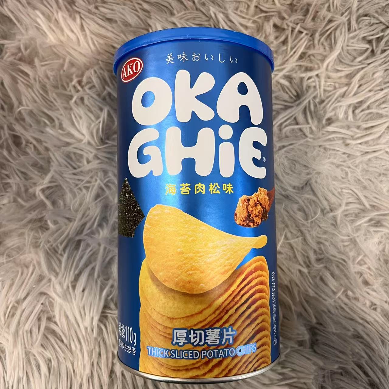 海苔肉松味厚切薯片