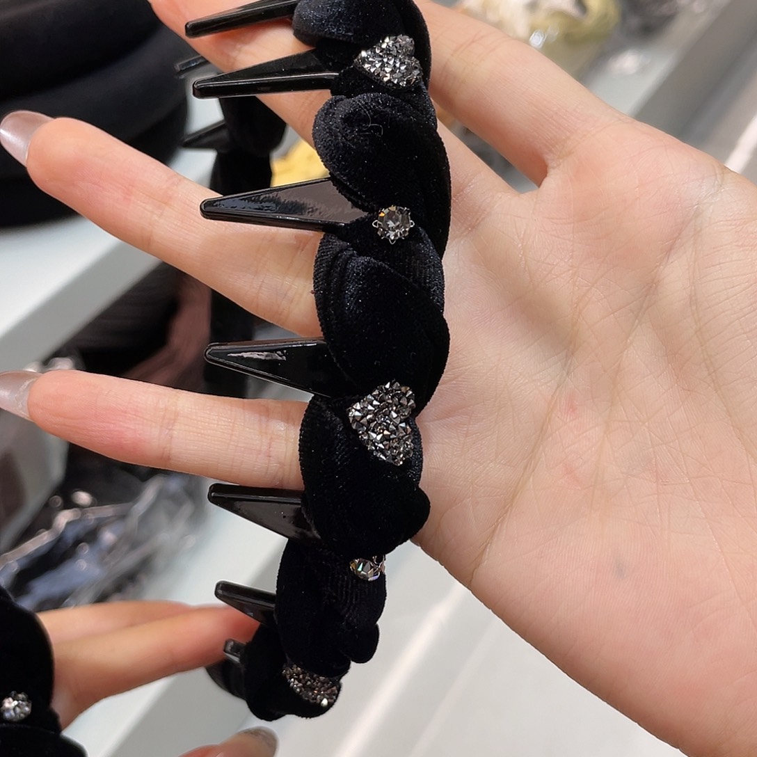 布艺非金属泡菜砂糖爱心发箍 