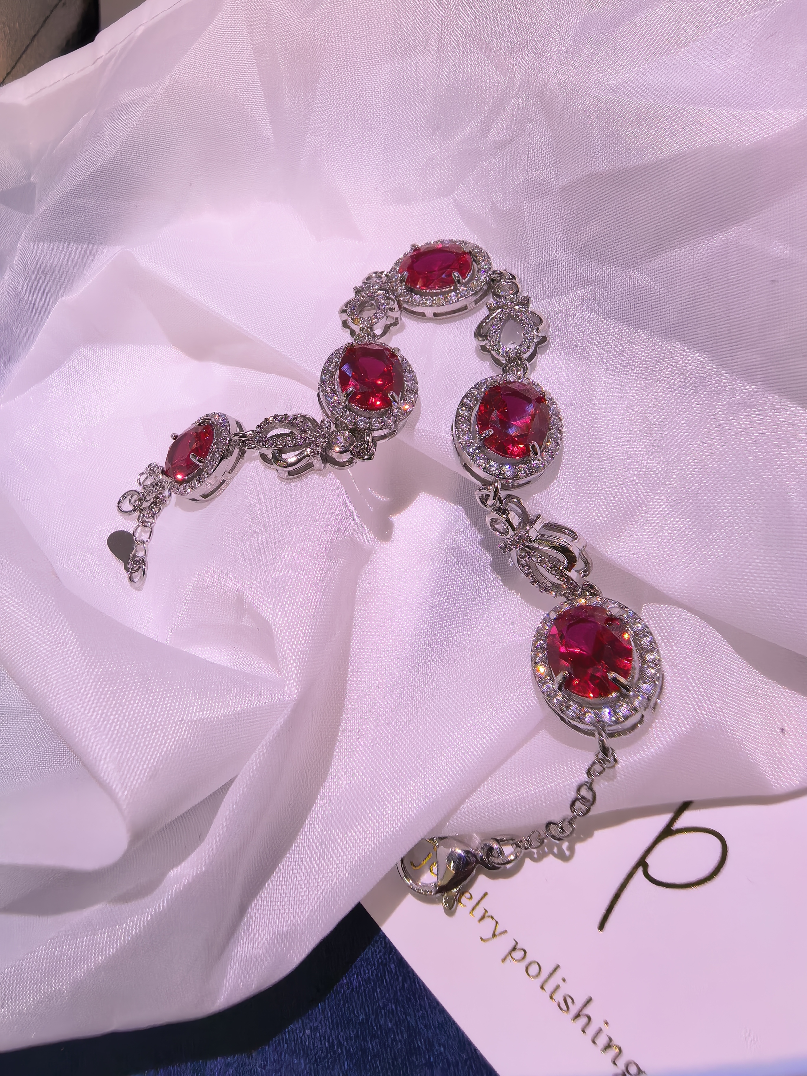 【高奢定制】“璀璨之星”甄选红色手链061 