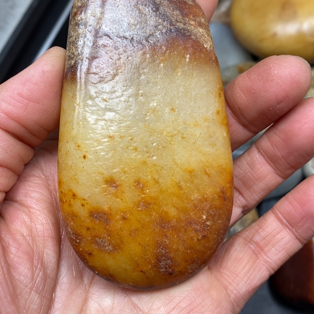 和田玉挂件银S925镀金镶嵌