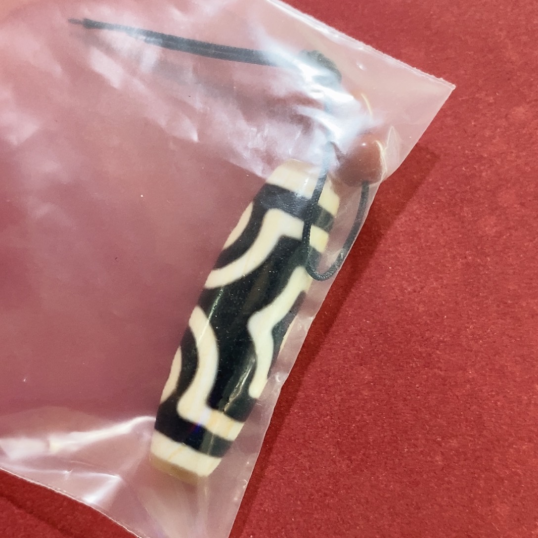 只***）玛瑙/玉髓未镶嵌颈饰行运臻品顶料三眼