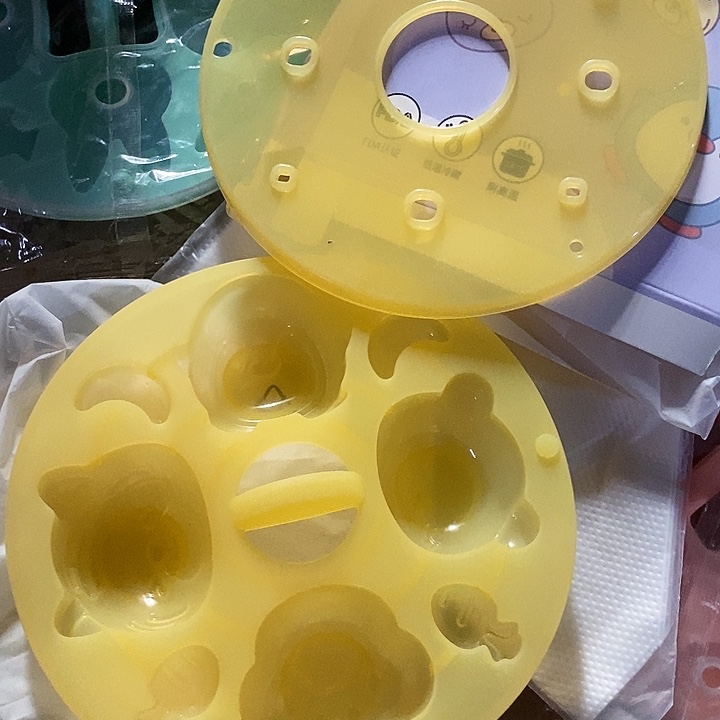 企鹅蒸糕模具颜色随机发