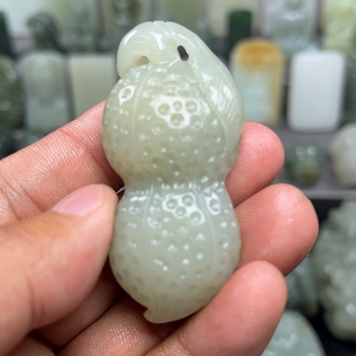 和田玉把件未镶嵌