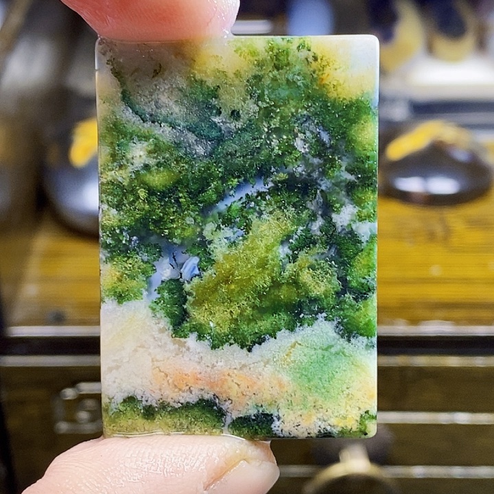 未镶嵌颈饰玛瑙/玉髓雪*鹤