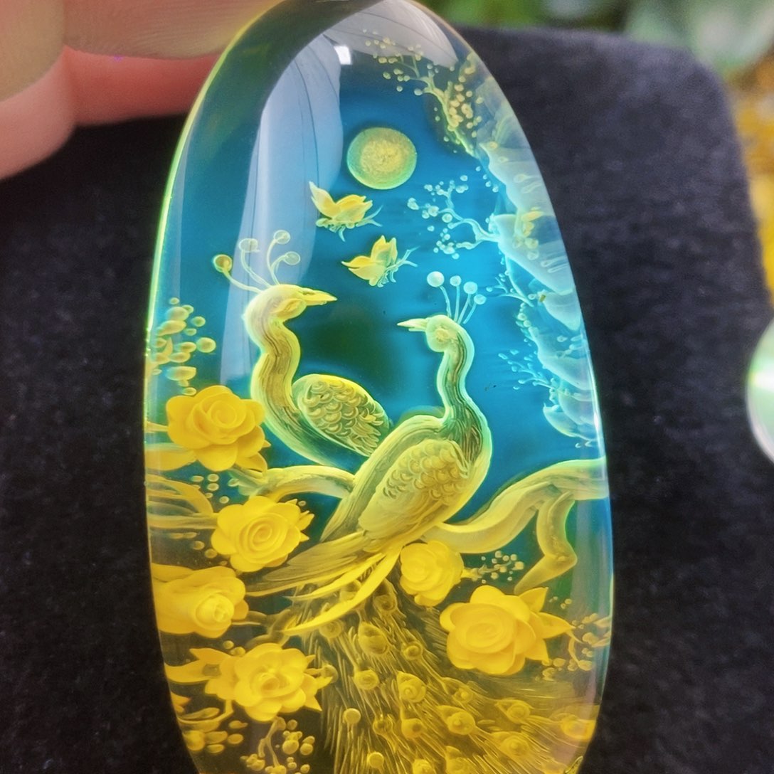 【闪购商品】金珀吊坠(不含链)未镶嵌