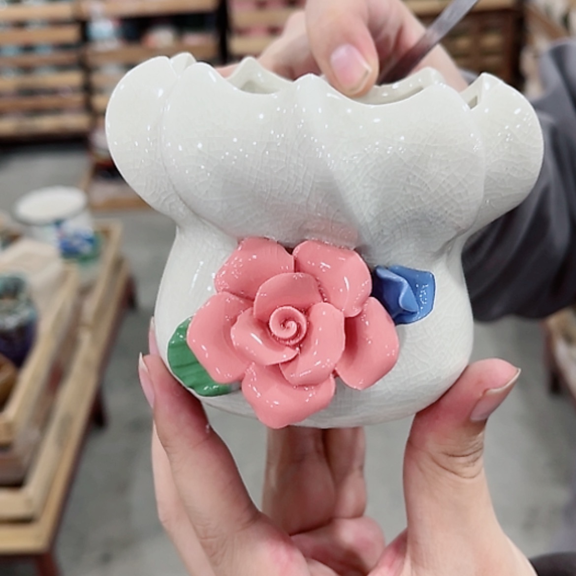 【闪购商品】陶瓷花盆