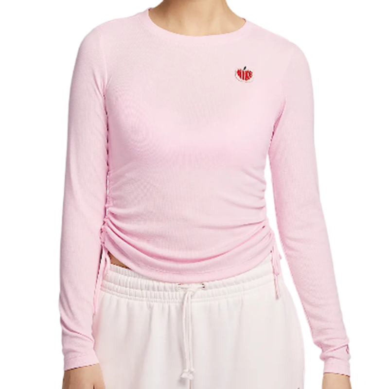 【流光风】Nike耐克女子NSW RIB运动休闲长袖T恤HV8728-663