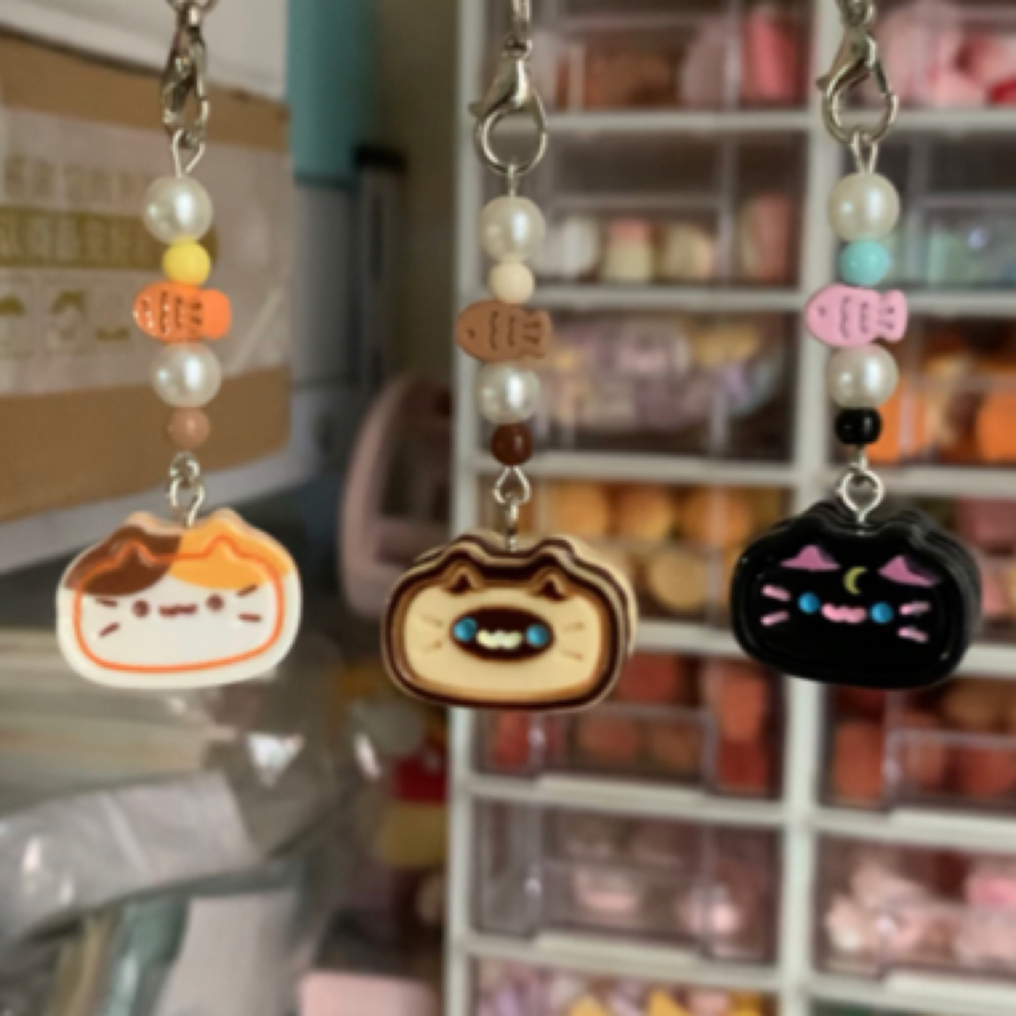 【福福款链接】高高货手工DIY钥匙扣手机链包包挂件