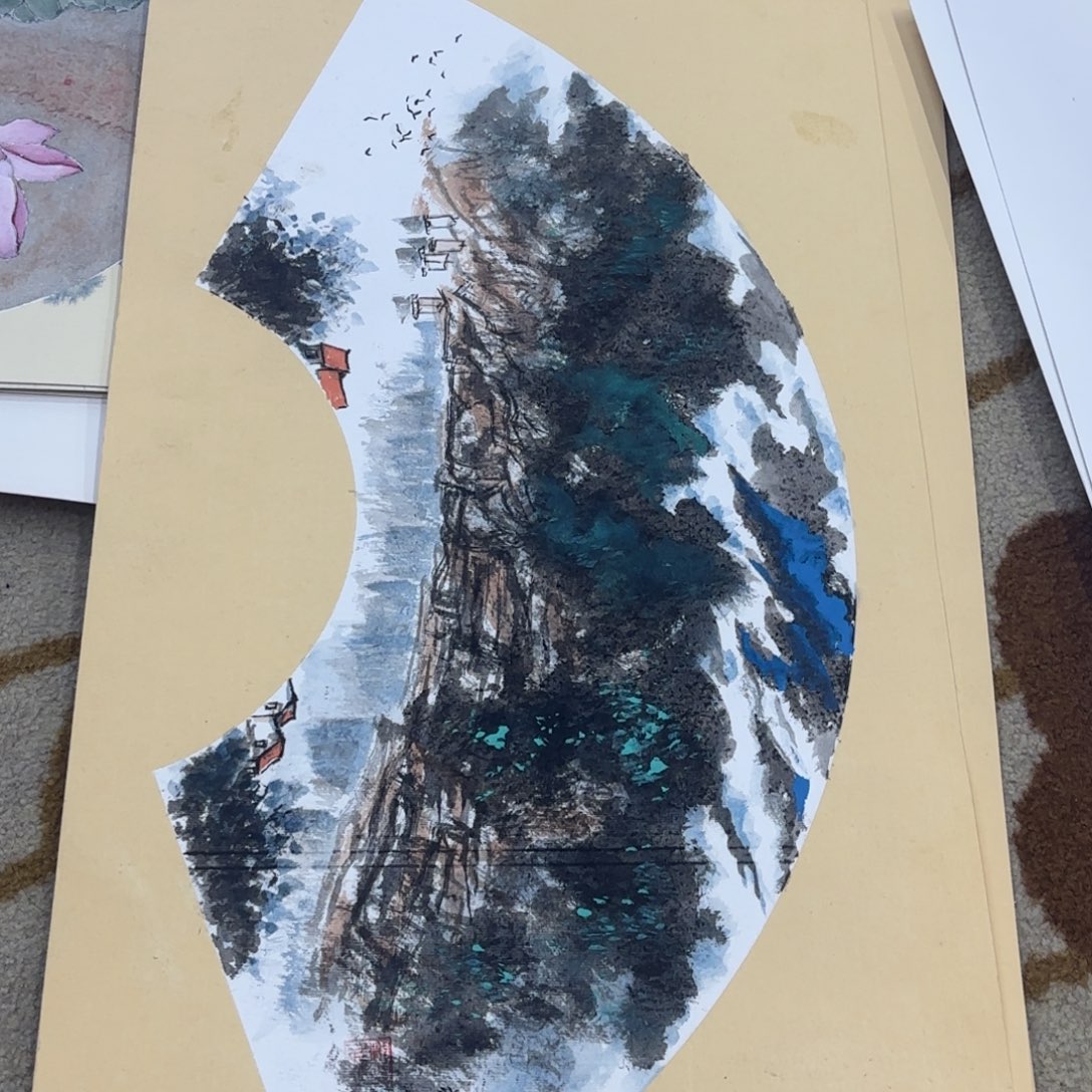 国画33-66卡纸作品艺