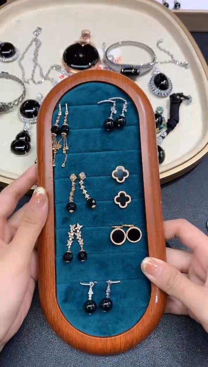 【小鱼严选】翡翠耳饰-18K金-多样性发货一件-GJ021|CMC4