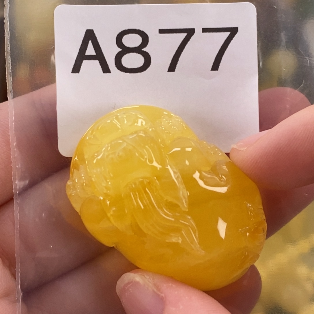 琥珀未镶嵌珠宝奇石