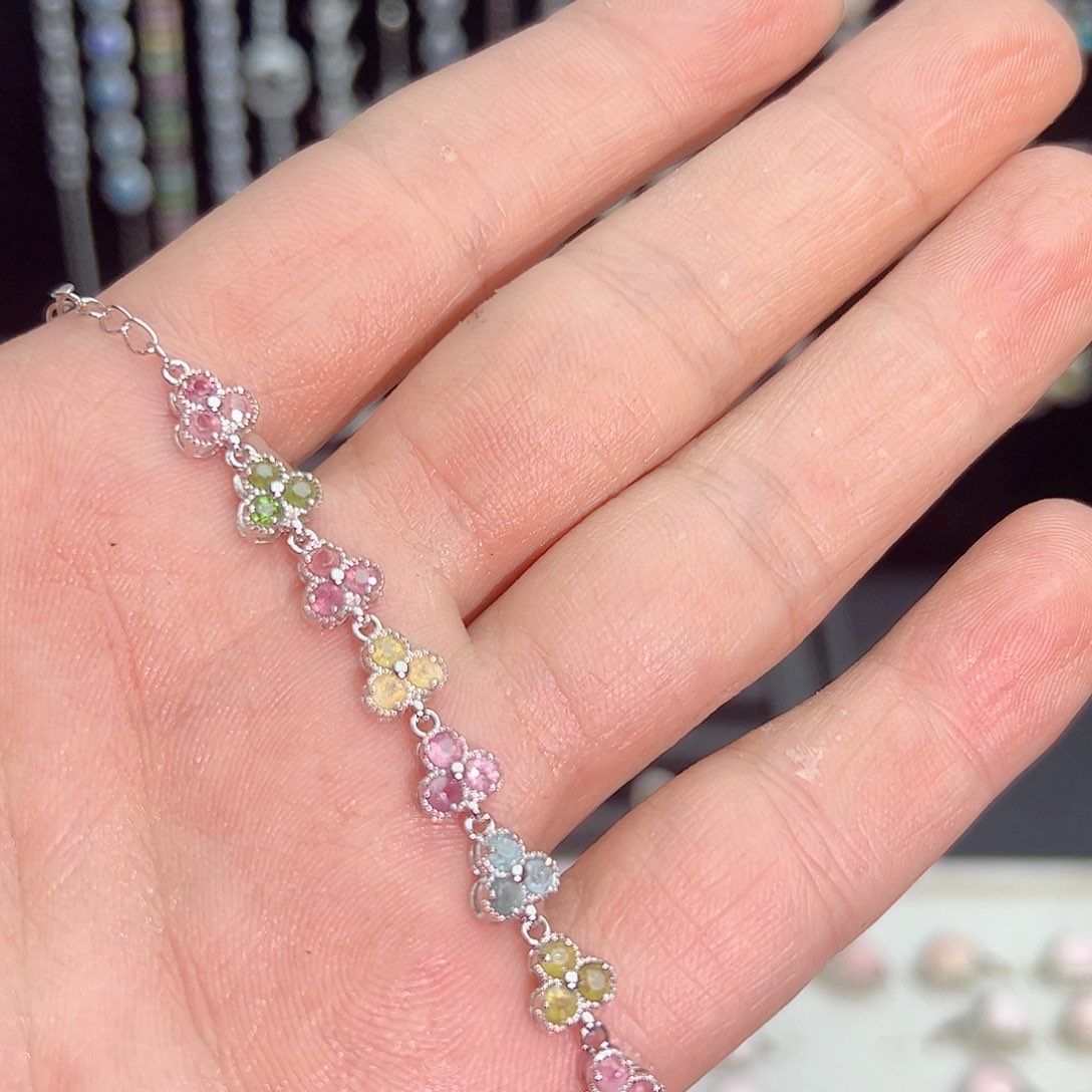 紫晶珠宝半成品银S925镶嵌