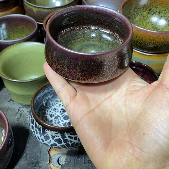 德***芝茶盏建阳建盏微瑕佛度