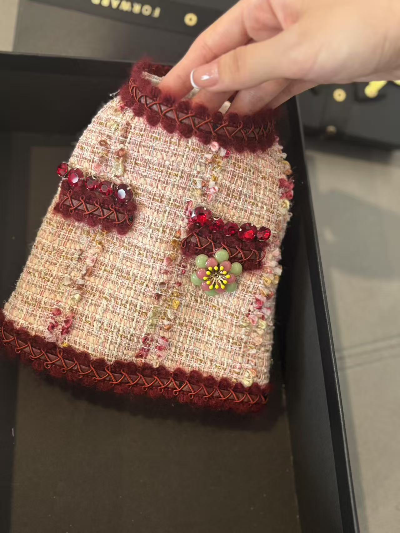 高定进口小香风宠物短款外套春秋冬猫咪狗狗通用