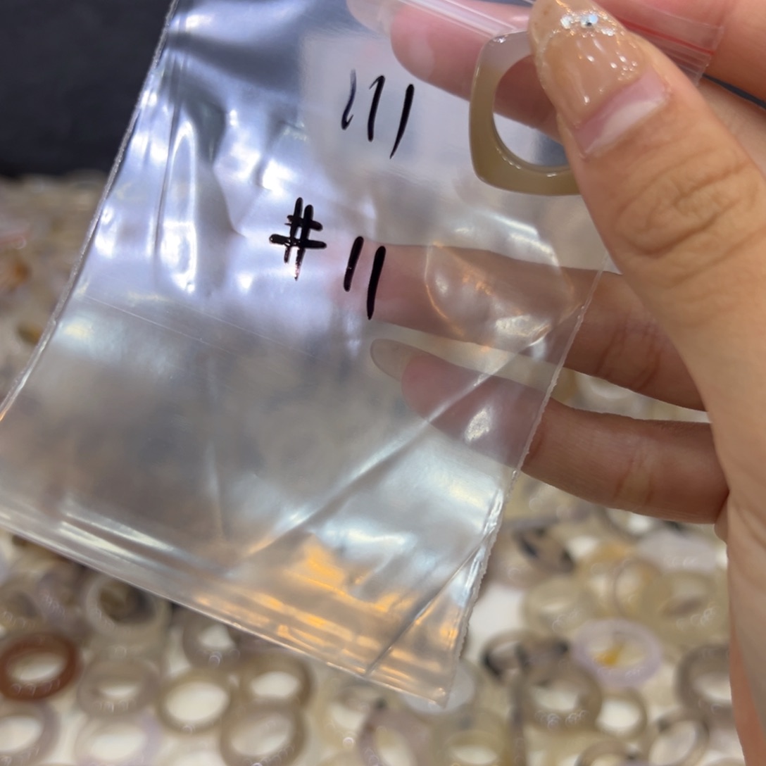 玛瑙/玉髓戒指合金111