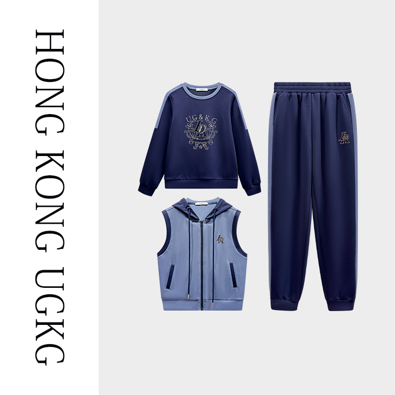 香港UG&KG-步步高升休闲三件套-73251ZH003-2