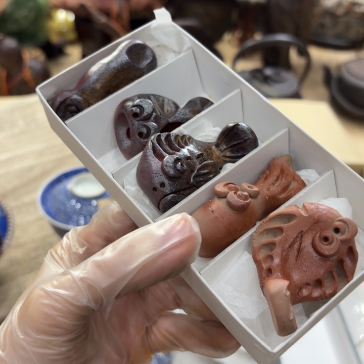 陶瓷古美术置物摆件