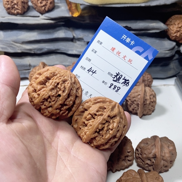 把件文玩核桃粗筋